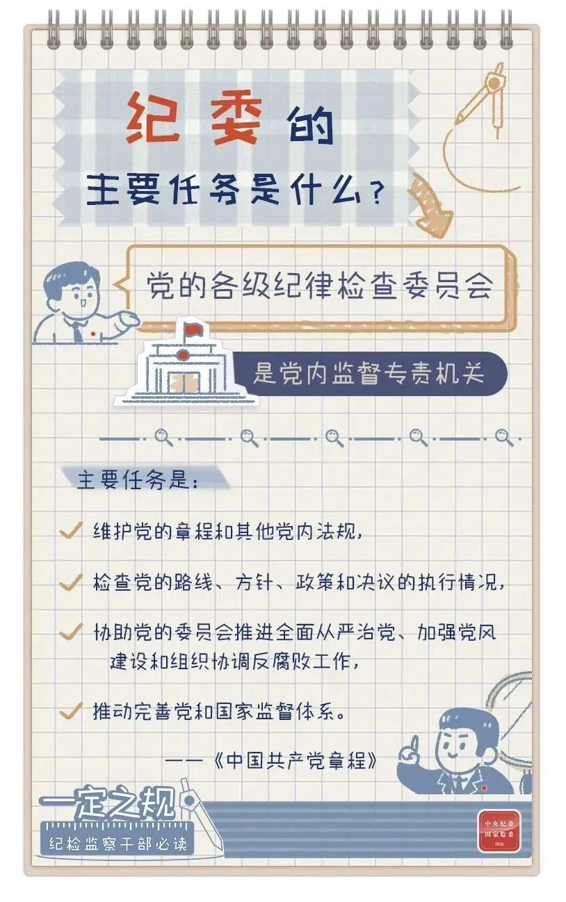 一定之規：紀委的主要任務是什么？